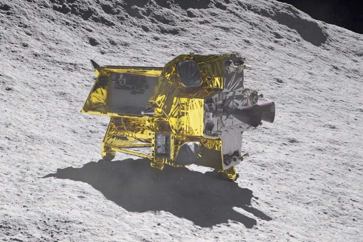 Japón logra llegar a la Luna, pero la sonda SLIM sufre de una falla de energía