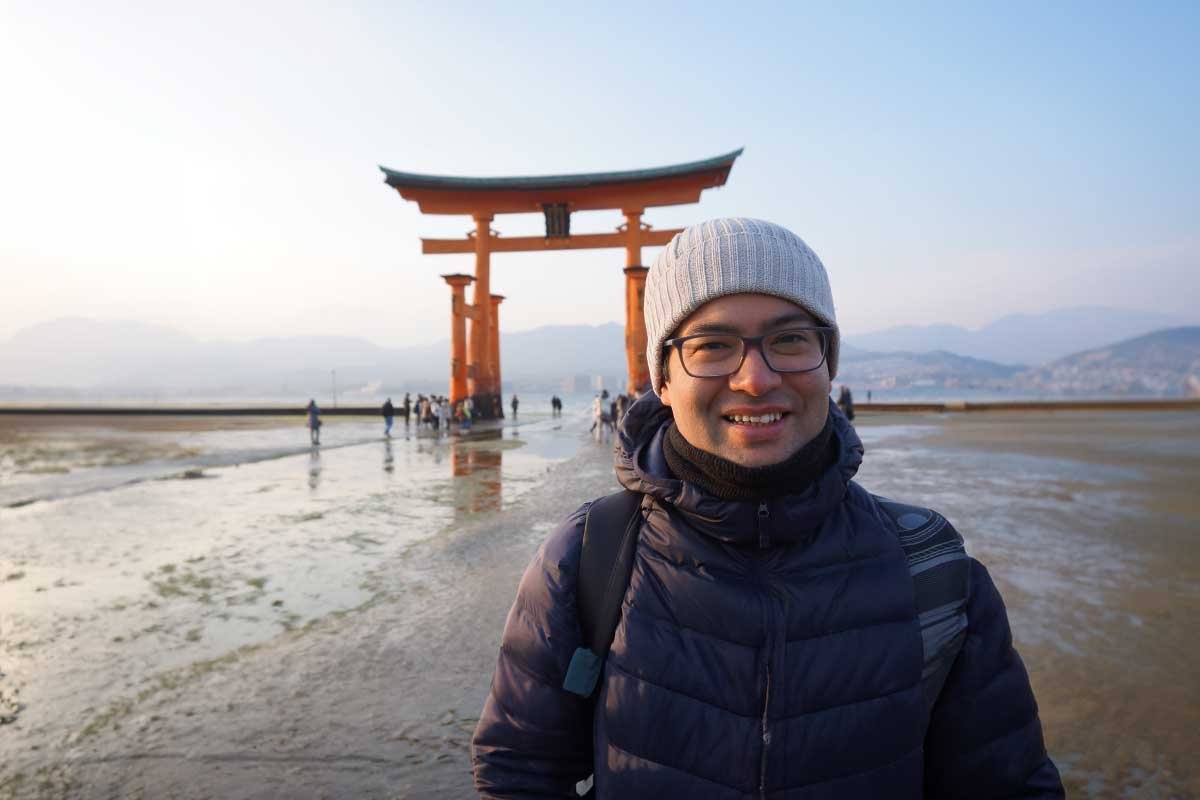 Fede Aikawa en Miyajima, Japón