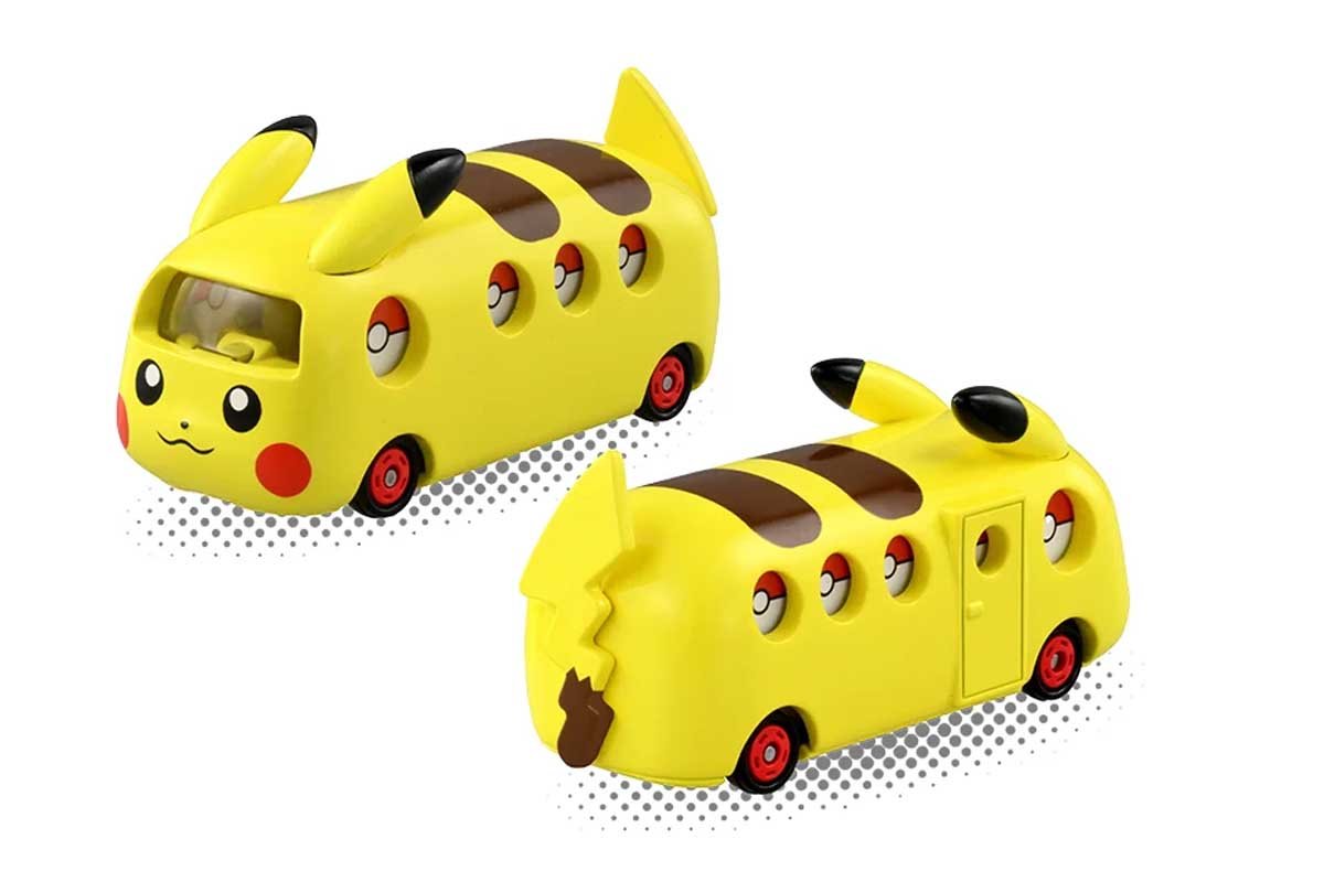 El autobús de Pikachu, la nueva creación de la colección Tomica