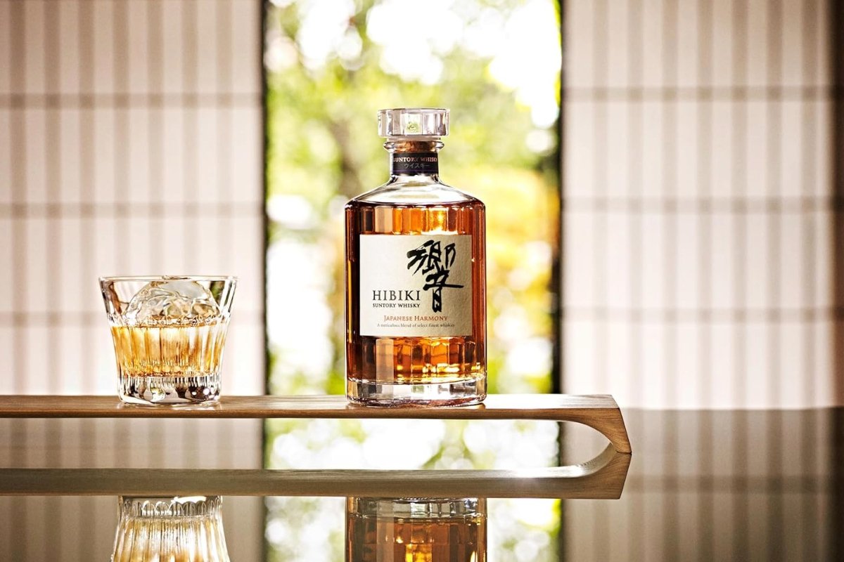 whisky japonés hibiki de Suntory