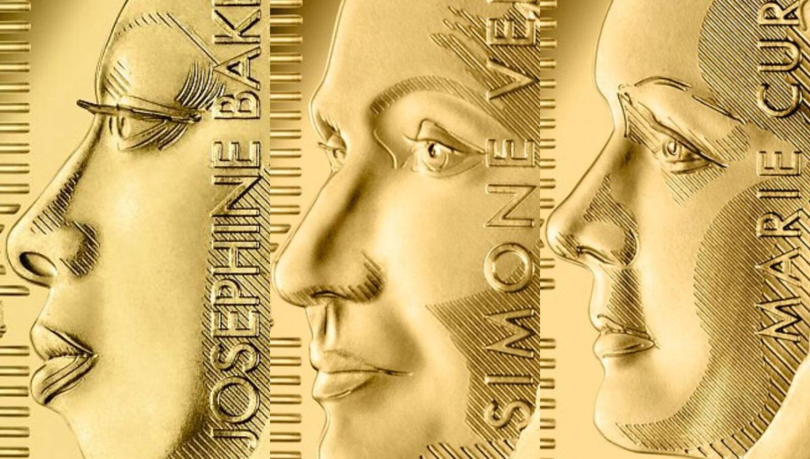Simone Veil, Joséphine Baker y Marie Curie serán homenajeadas en las monedas de 10, 20 y 50 céntimos de euro