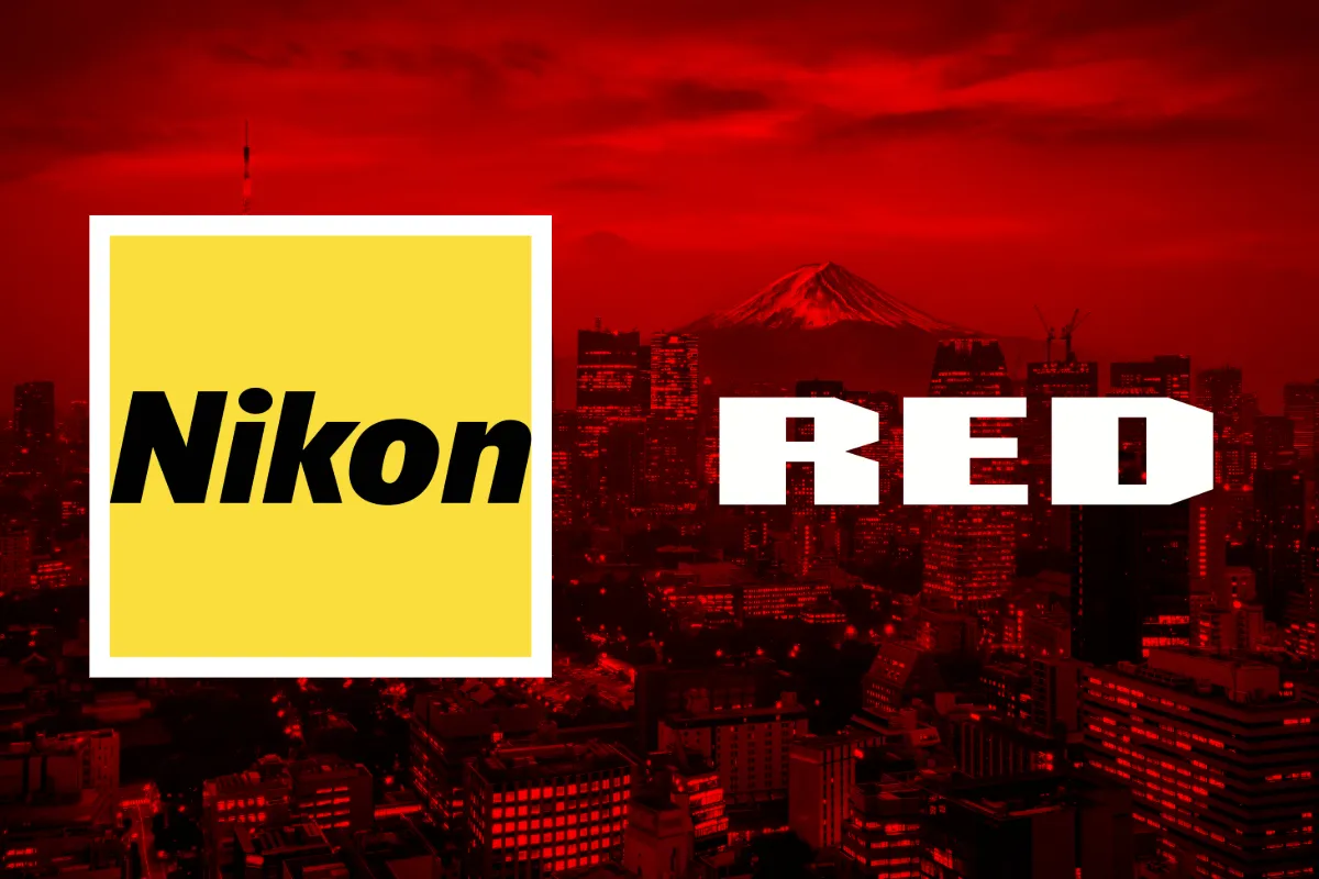 nikon red