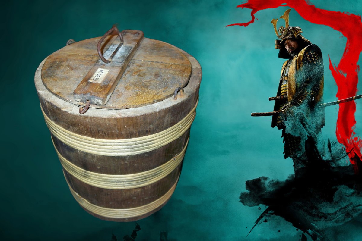 los kubi-oke, los contenedores para cabezas de los samurai