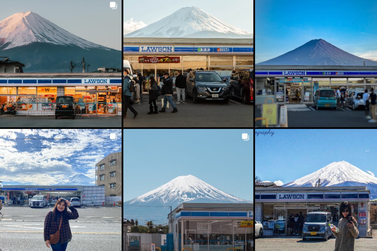 tienda de conveniencia lawson de kawaguchiko