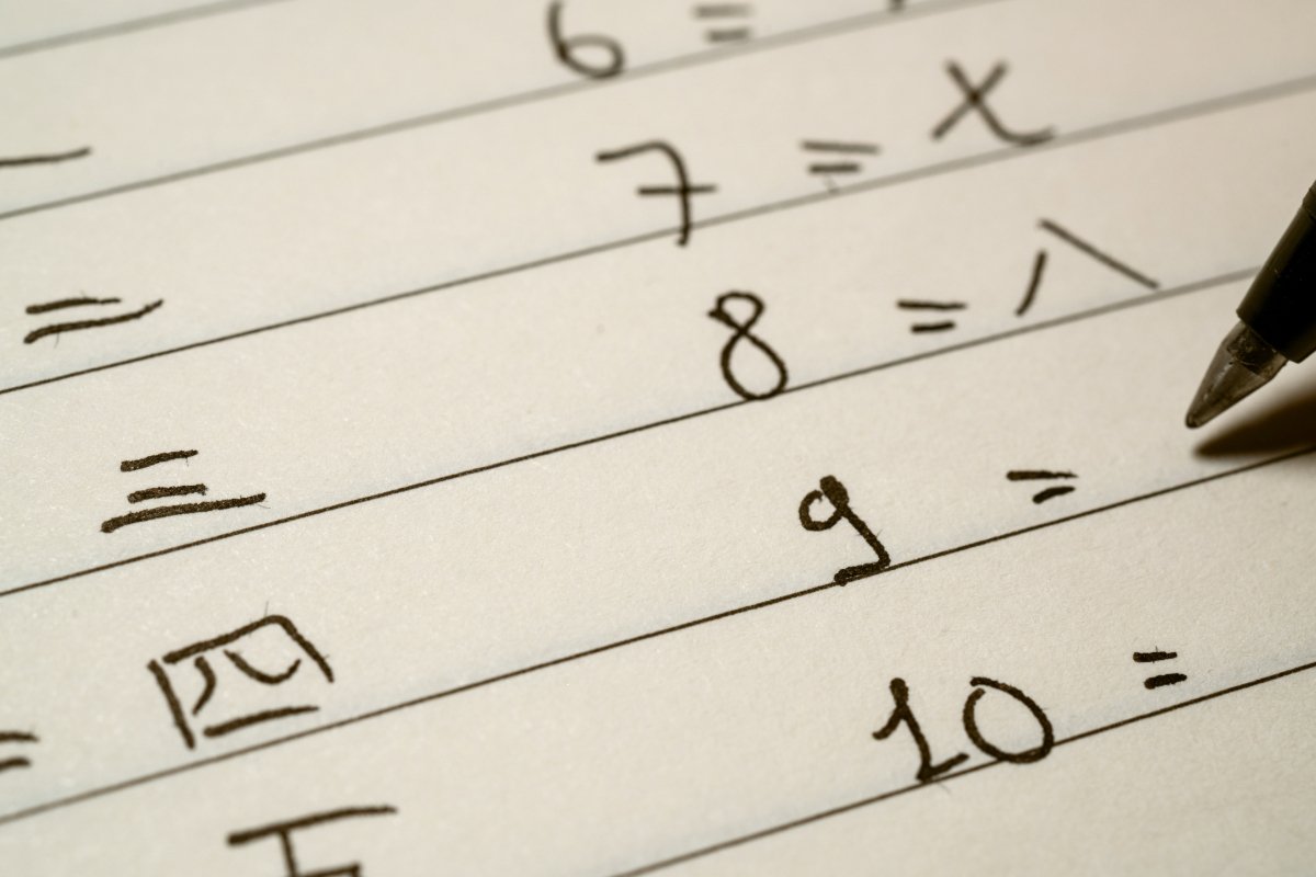 números en japonés