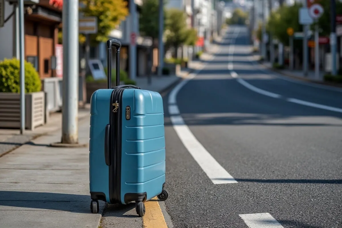 maleta en japón