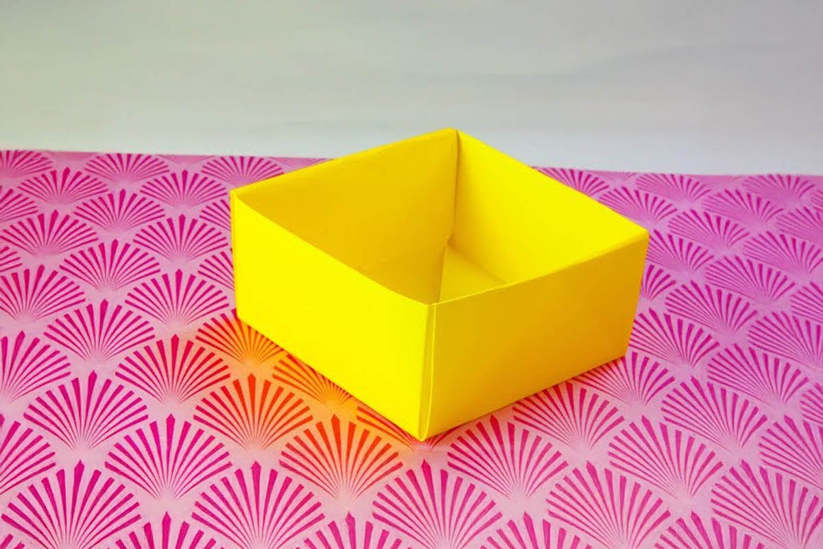 Cómo hacer una caja de origami fácil y rápido