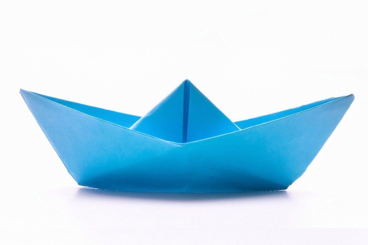 Cómo hacer un barco de papel de origami fácil y rápido