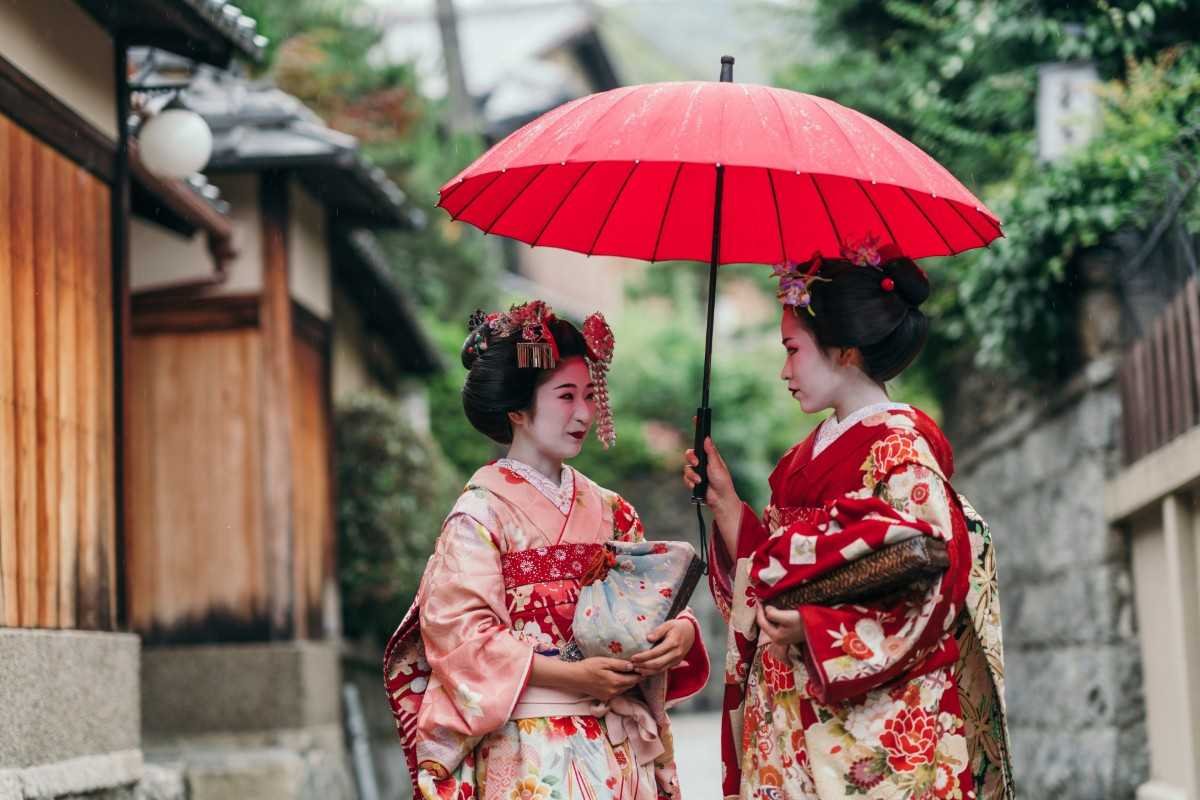 geishas en kioto