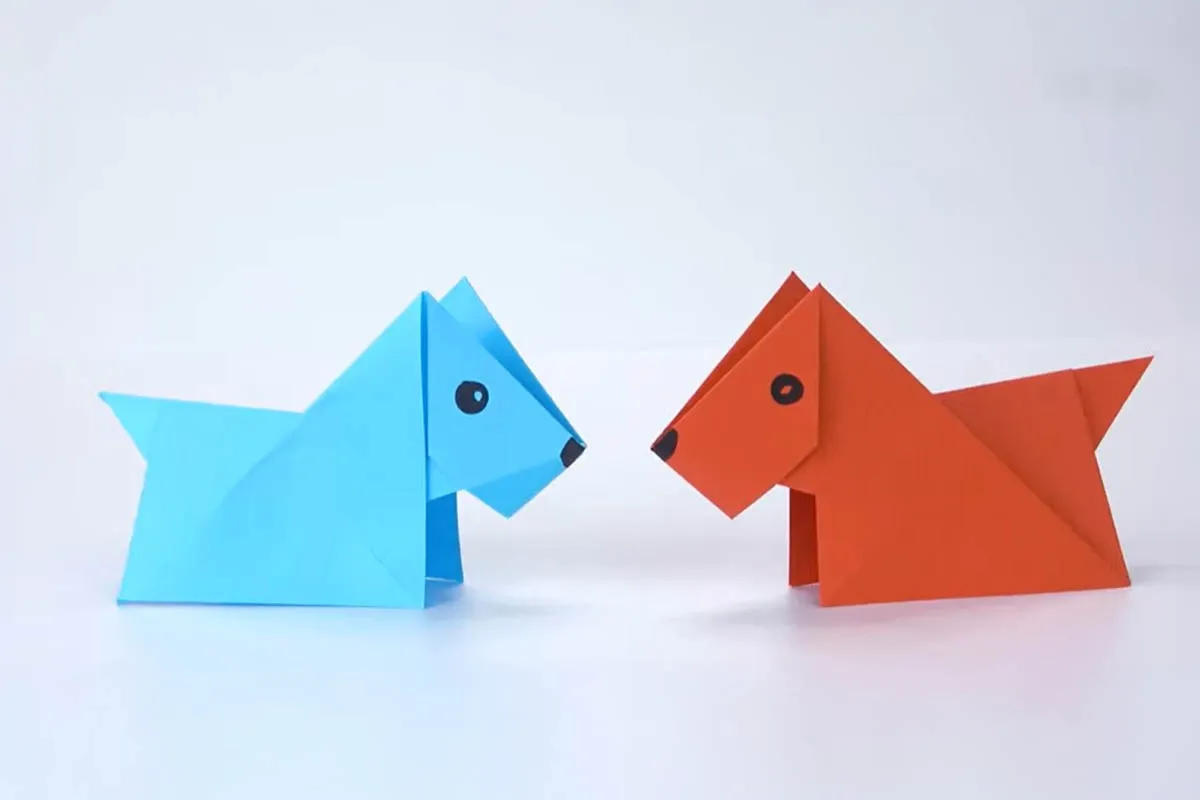 Cómo hacer un perro de origami fácil y rápido 2026 perro de origami