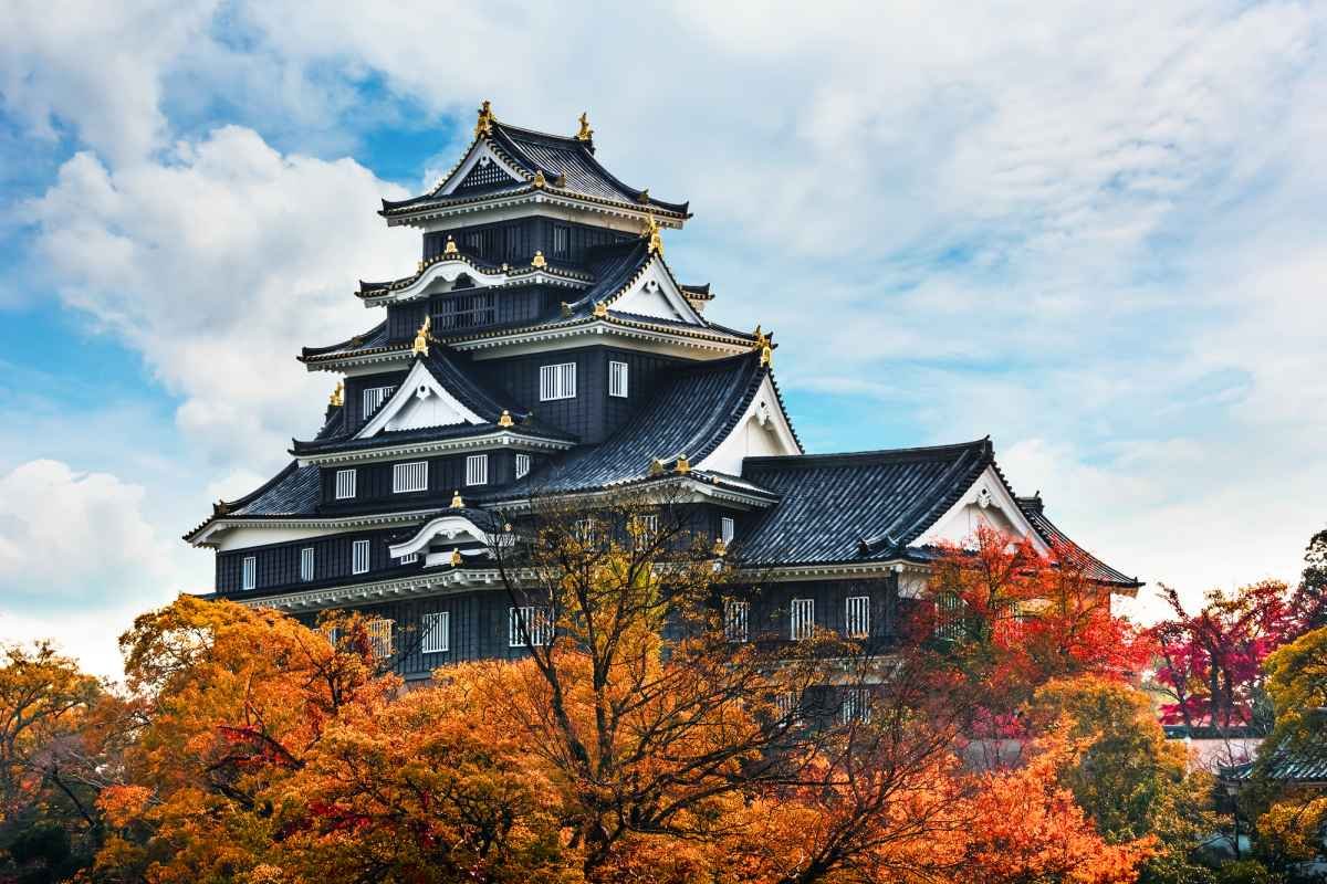 castillo de okayama