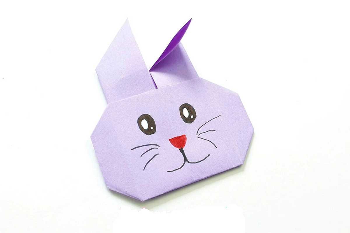 Cómo hacer un conejo de origami fácil y rápido