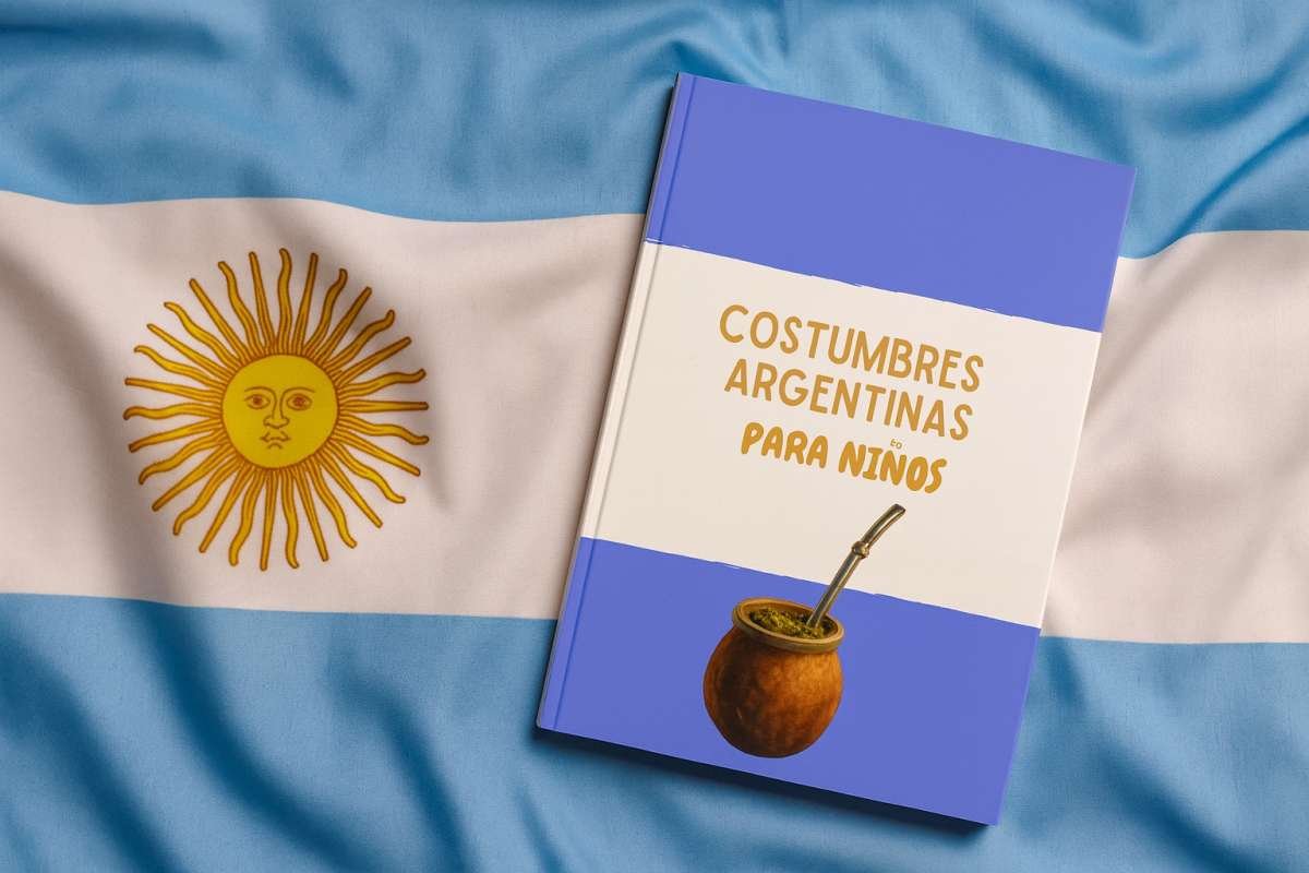 Costumbres argentinas para niños: Tradiciones, comidas y paisajes - vero furlan