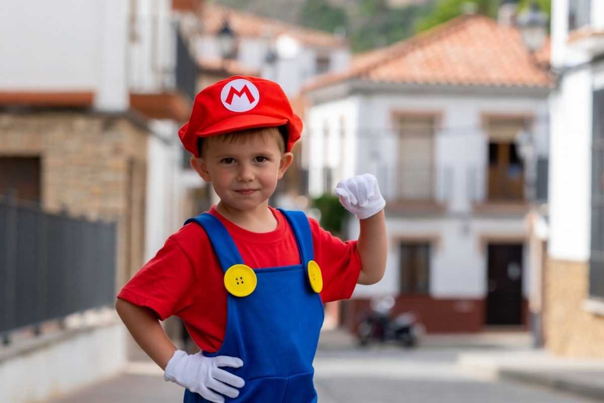 5 ideas de disfraces con estilo japonés para Carnaval 2026 disfraz super mario niño