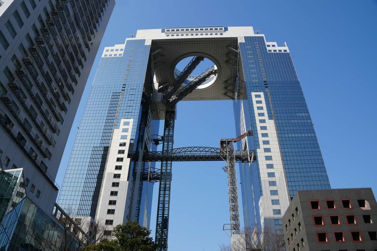 Umeda Sky Building, las escaleras más famosas de Osaka