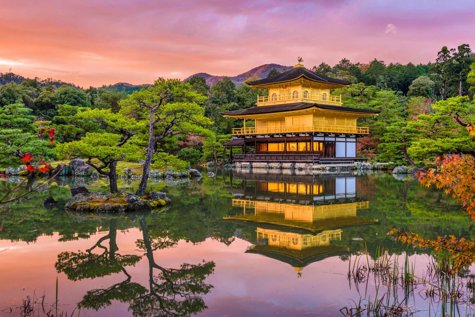 kinkakuji pabellon dorado de kioto japón