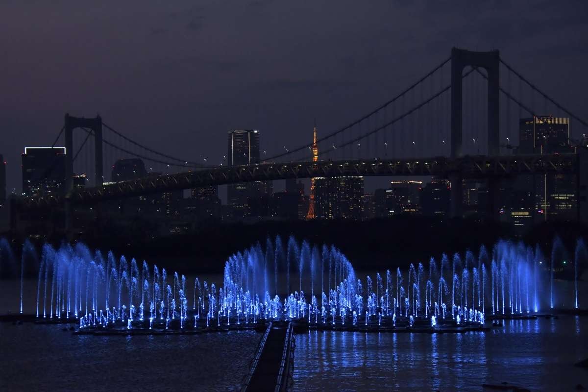 Tokyo Aqua Symphony: la fuente más grande del mundo abre en Odaiba 2026