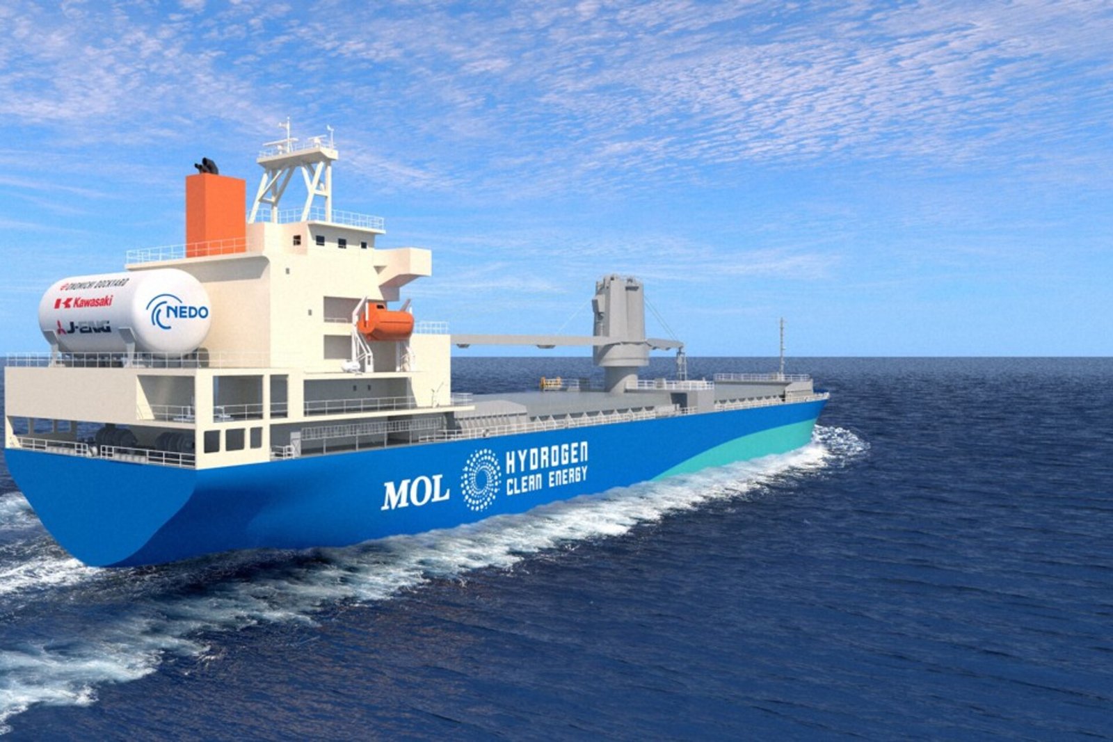 Japón presenta el primer motor de hidrógeno del mundo para grandes barcos 2026